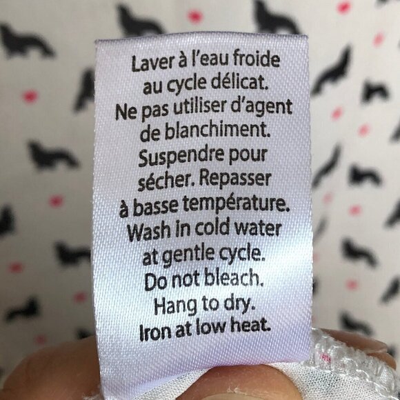 Schwiing Seal Walrus Sheer White Black Tank Blouse Button Down Shirt Women's Med - Picture 10 of 15